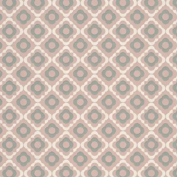 Begränsat erbjudande Paint & Paper Library Tapet Quatrefoil, Plaster