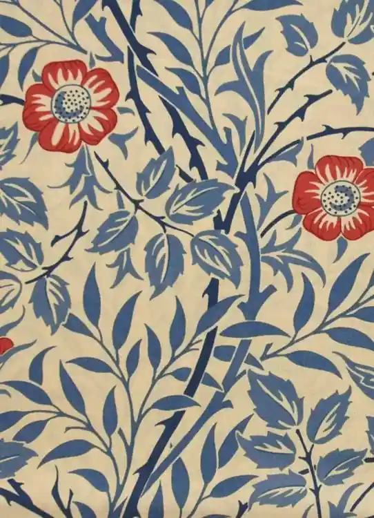 William Morris & Co Tyg Sweet Briar Fynd