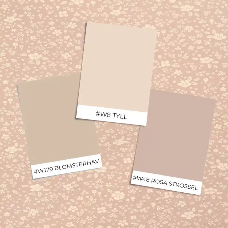 Bästa pris Varuprov stil - Flora Dreamy lilac - 151-02