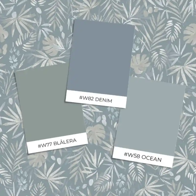 Beställ nu Varuprov stil - Isla Foliage Blue - 1037501-01