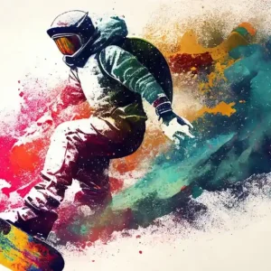 Reapris Snowboarder in colors II