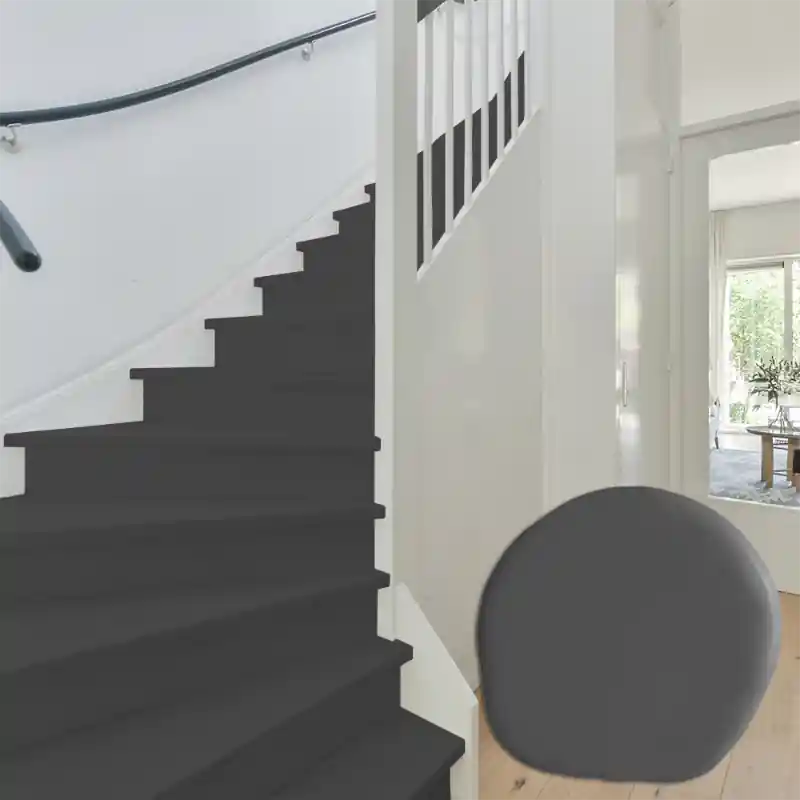Beställ idag Trappfärg - Kulör W107 Kol