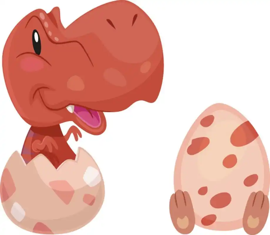 Dinosaur TRex Baby Eggs Begränsat antal