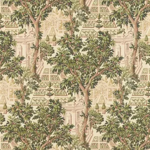 Zoffany - Italian Garden Tuscan Pin Arcadian Thames Wallpaper Endast denna vecka