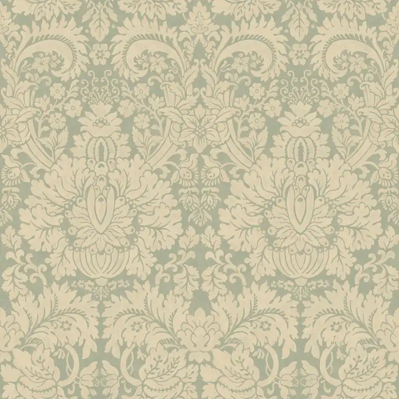 Rabatt Queen's Damask Aquamarine