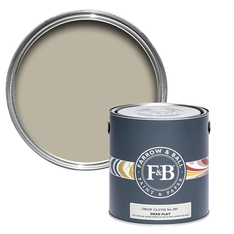 Bästa pris Drop Cloth 283- F&B Dead Flat 0,75 L