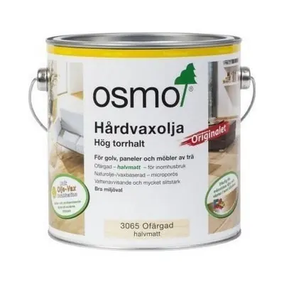 Beställ nu OSMO Hårdvaxolja 3065 Halvmatt - provpåse
