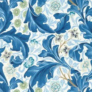 Köp online Morris & Co - Leicester Paradise Blue Bedford Park Wallpapers