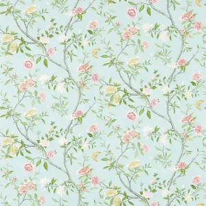 Zoffany - Nostell Priory Sky/Pink Cotswolds Manor Wallpaper Begränsat erbjudande
