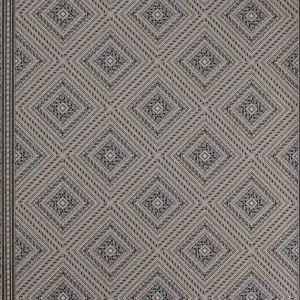 Zoffany - Marquetry Trellis Slate Indienne Wallcoverings Endast idag