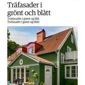 Färgkarta Träfasader i grönt och blått Billigare
