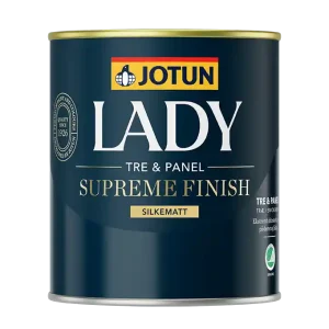 Utförsäljning Lady Supreme Finish Silkematt  0,68 L Vit